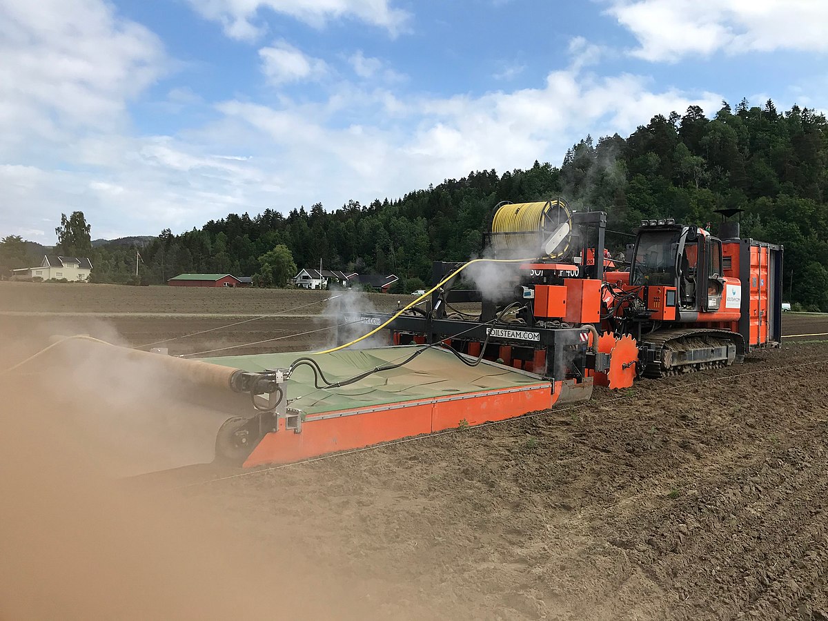 desinfecção do maquinário agrícola